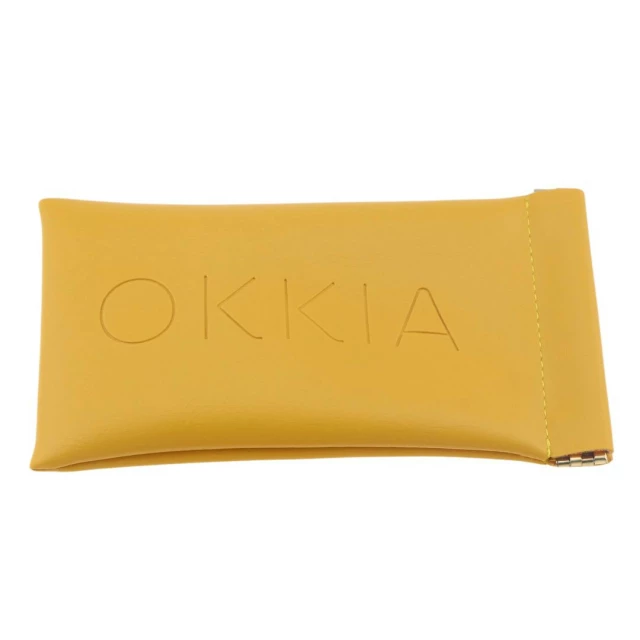 OKKIA Custodia in pelle Giallo
