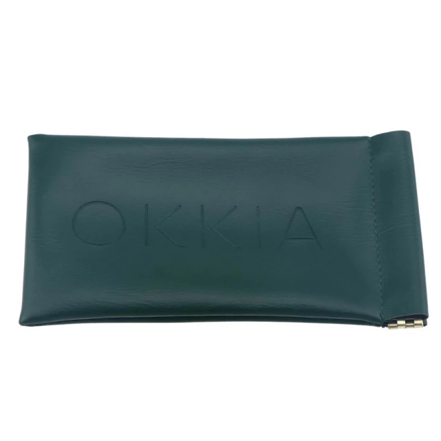 OKKIA Custodia in pelle Verde