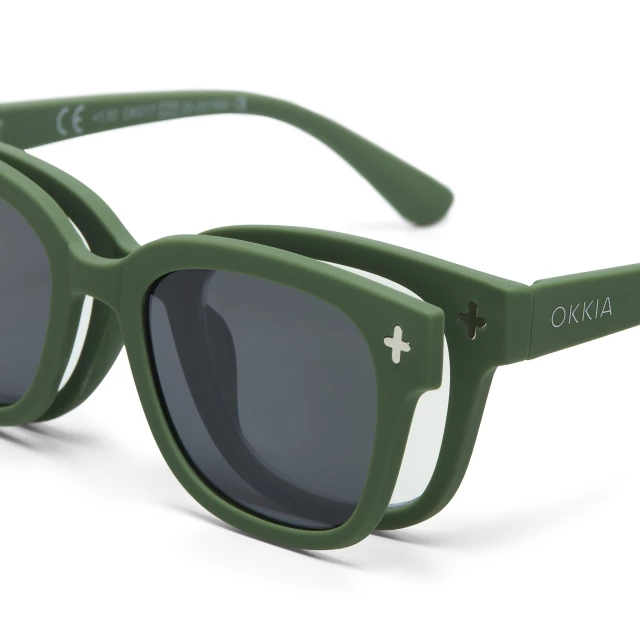 OKKIA MagMask Clip-On Green