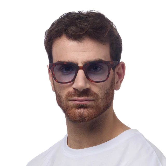 OKKIA Giovanni Classic havana and blue (blue lenses)