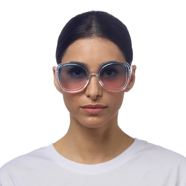 OKKIA Anna Clear (blue/pink lenses)