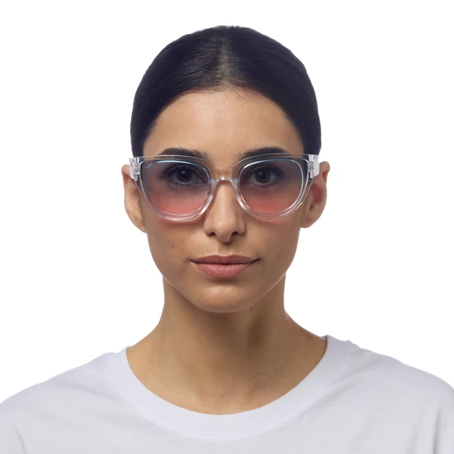 OKKIA Silvia Clear (blue/pink lenses)