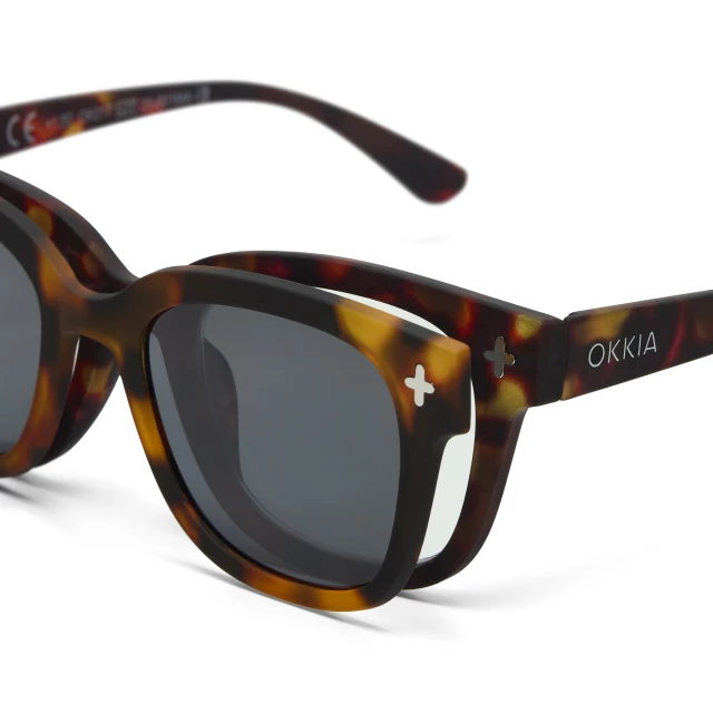 OKKIA Giovanni Lettura + MagMask Classic havana