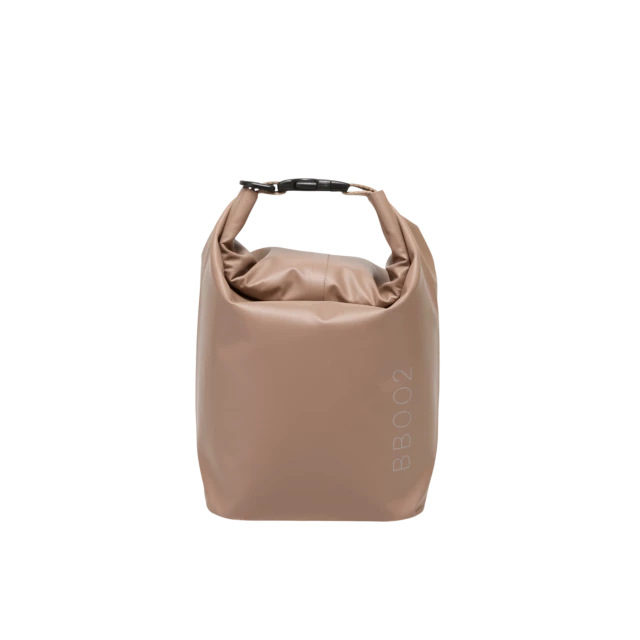 PiuFORTY Sacca Roll-top Piccola 5L Almond brown