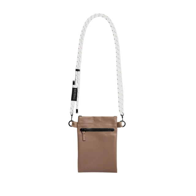 PiuFORTY Borsa a tracolla Waterproof 0,5 Litri Almond brown