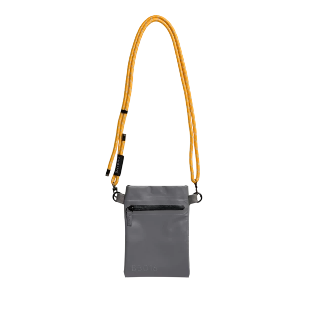 PiuFORTY Borsa a tracolla Waterproof 0,5 Litri Grigio