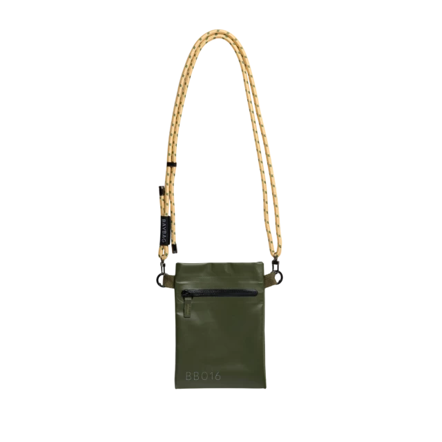PiuFORTY Borsa a tracolla Waterproof 0,5 Litri Kale