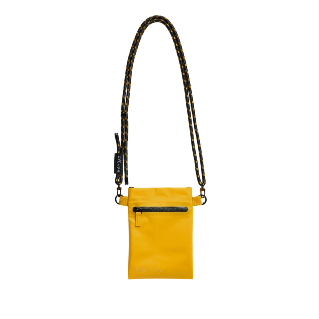 PiuFORTY Borsa a tracolla Waterproof 0,5 Litri Mustard yellow