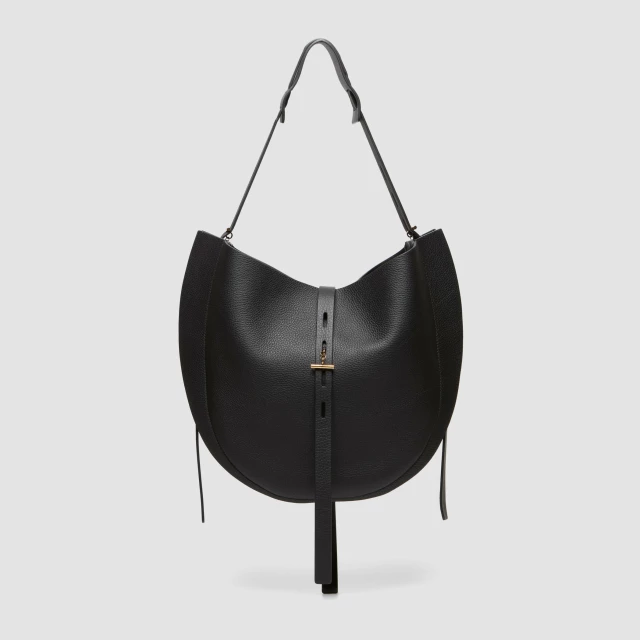 OKKIA Liz in vitello granato Nero