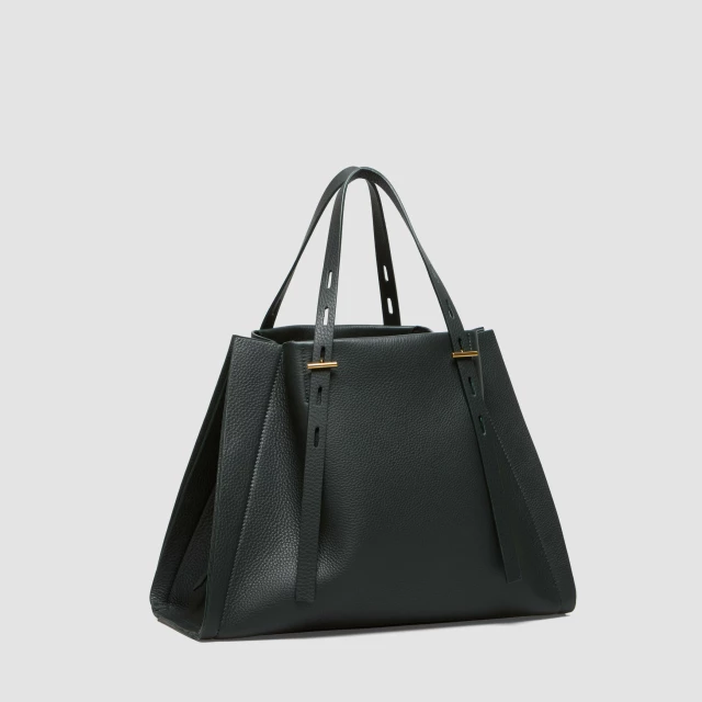 OKKIA PAULA IN VITELLO GRANATO Nero