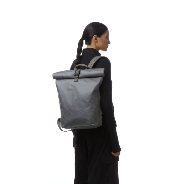 PiuFORTY Zaino Waterproof 14 Litri Grigio