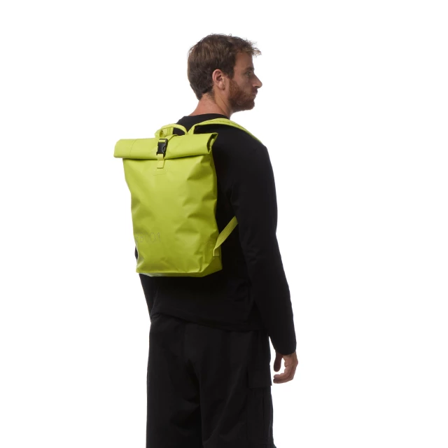 PiuFORTY Zaino Waterproof 14 Litri Lawn green