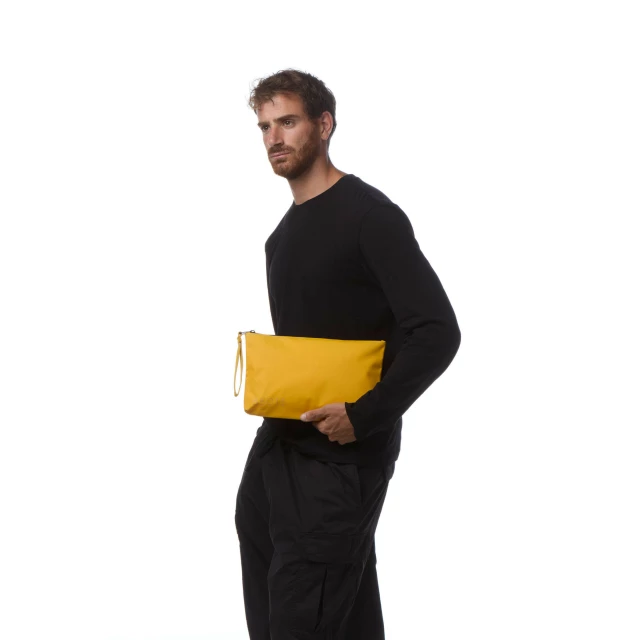 PiuFORTY Pochette Waterproof 2,8 litri Mustard yellow