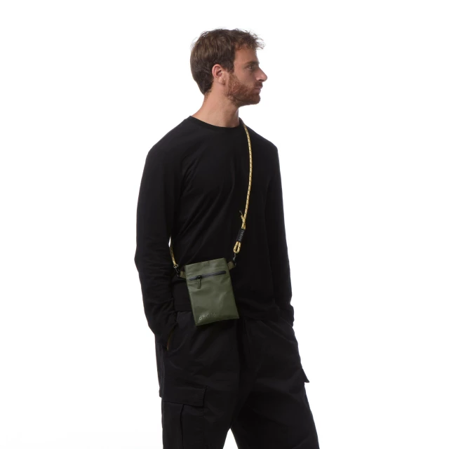 PiuFORTY Borsa a tracolla Waterproof 0,5 Litri Kale