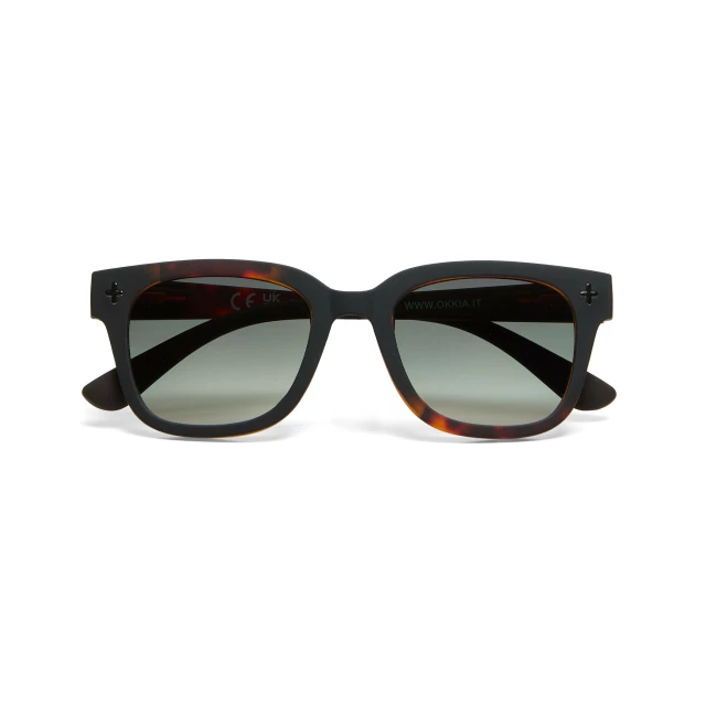 OKKIA Giovanni Havana black (green lenses)