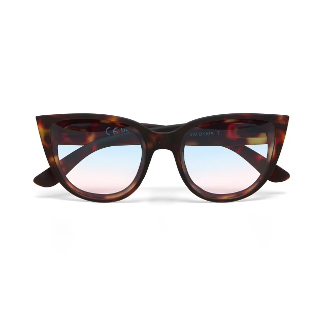 OKKIA Silvia Classic havana (blue/pink lenses)