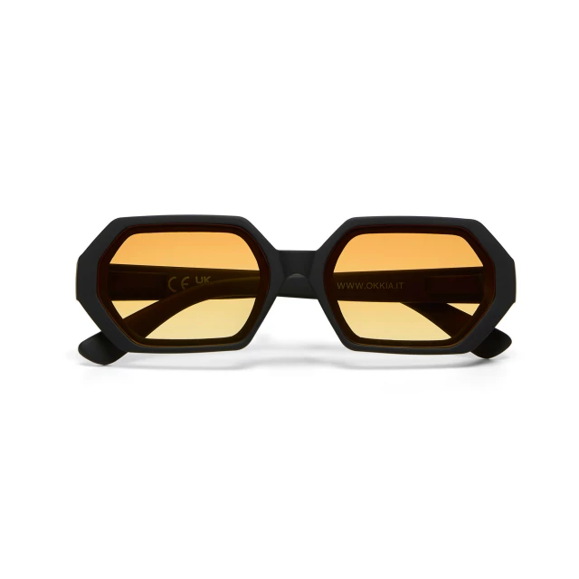 OKKIA Andrea Black (yellow lenses)