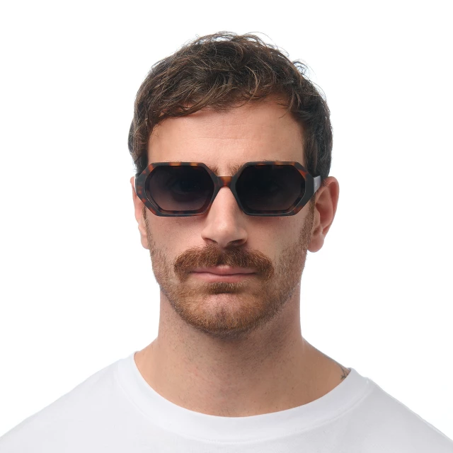 OKKIA Andrea Classic havana (green lenses)