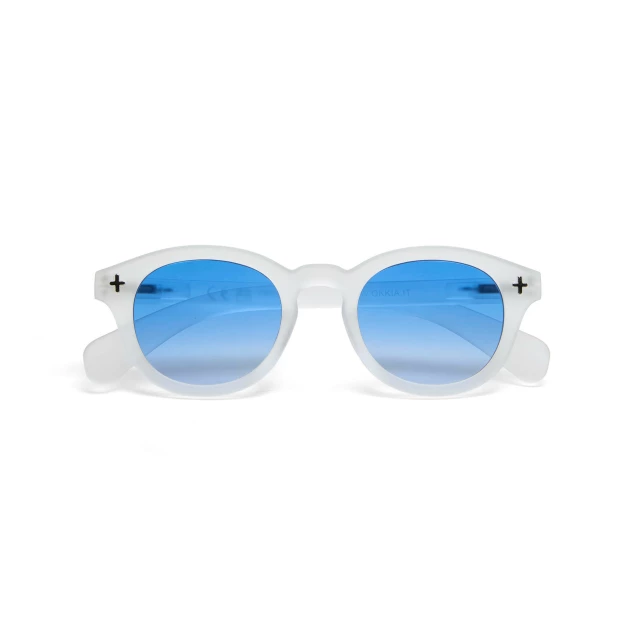 OKKIA Milano Clear (dark blue lenses)