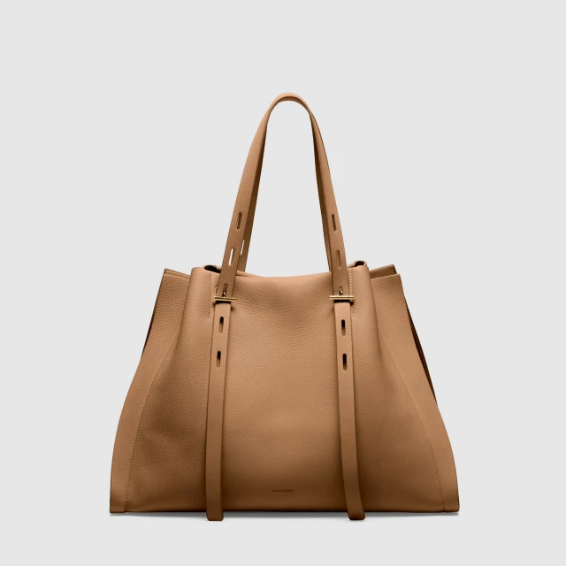 OKKIA PAULA IN VITELLO GRANATO SS26 Rose gold