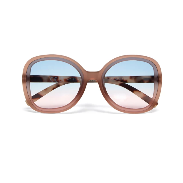 OKKIA Anna Pink havana (blue/pink lenses)