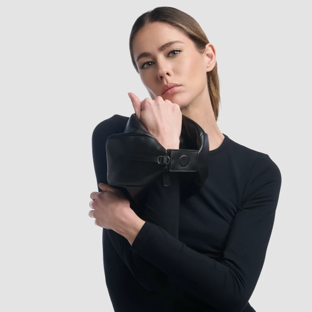 OKKIA JOY IN NAPPA SS26 Nero