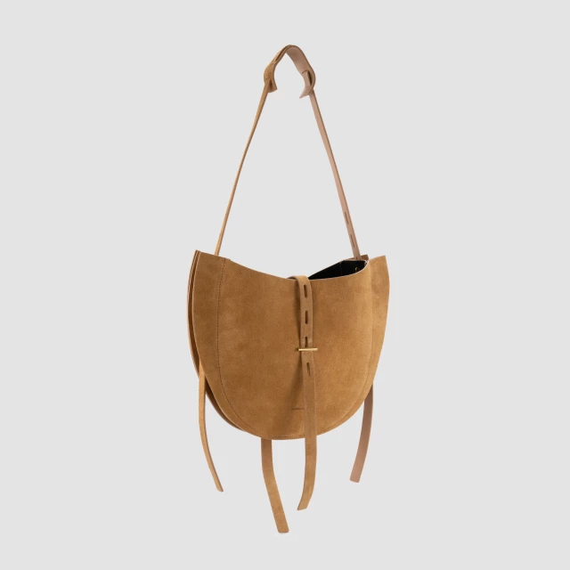 OKKIA Lizzie in suede Caramel