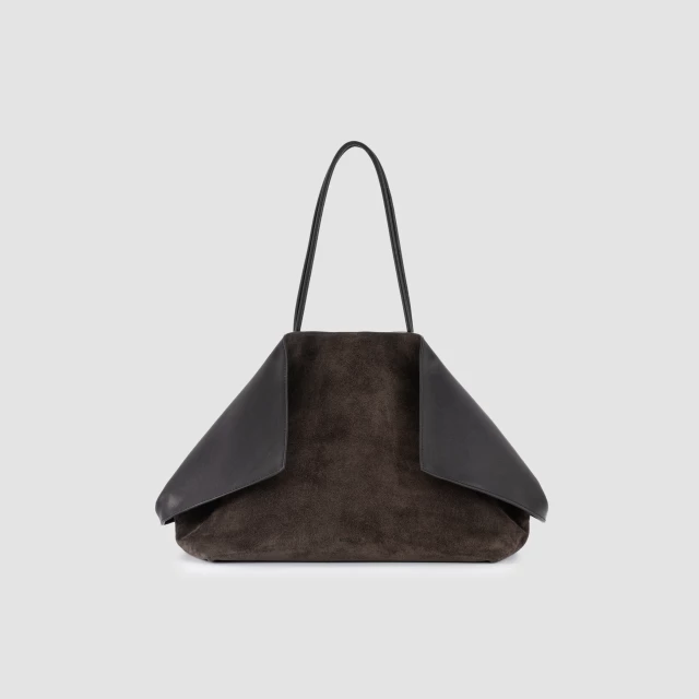 OKKIA Roxanne in suede e vitello liscio Tdm/nero