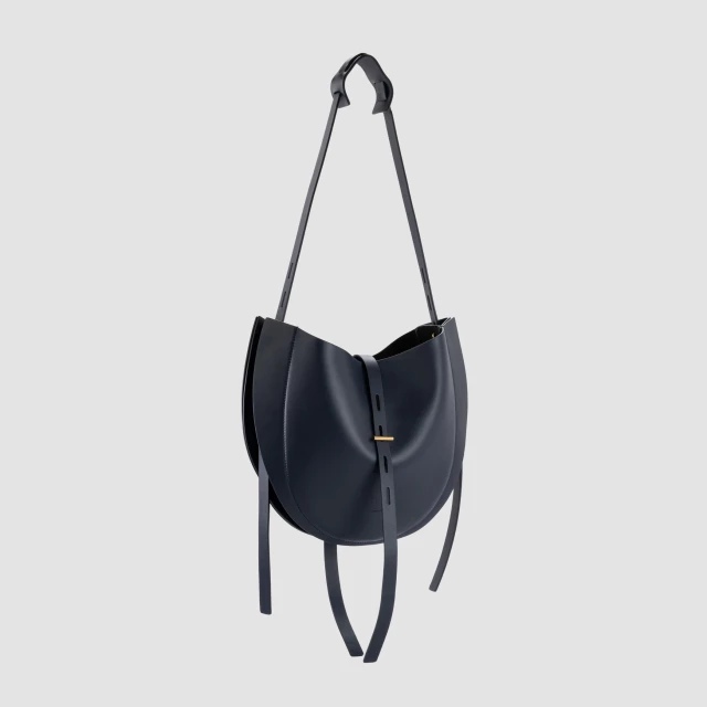 OKKIA LIZZIE IN VITELLO GRANATO Nero