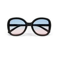 Nero (lenti blu/rosa)
