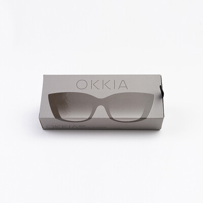 OKKIA Sun Claudia Big Cat Eye black