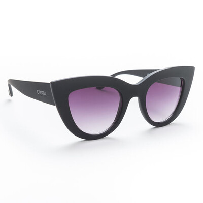 OKKIA Sun Claudia Big Cat Eye black
