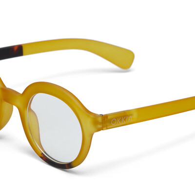OKKIA Reading Lauro reading Round yellow