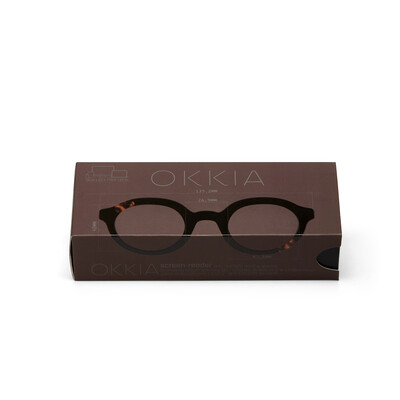 OKKIA Reading Lauro reading Round havana black