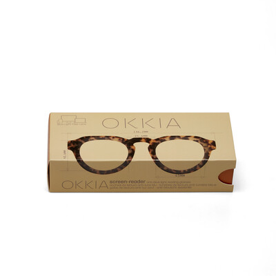 OKKIA Reading Zeno Round classic havana