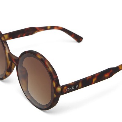 OKKIA Sun Monica Round classic havana