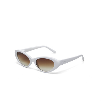 OKKIA Sun Lina Small Cat Eye optical white