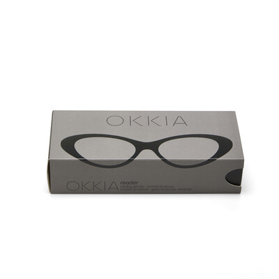 OKKIA Reading Lina Small Cat Eye black