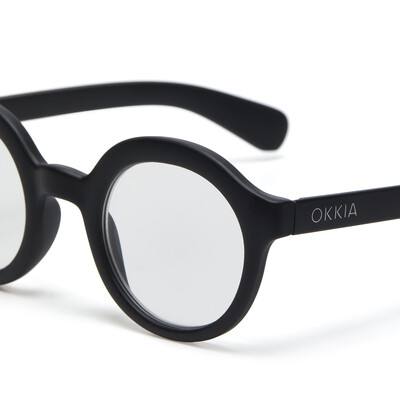 OKKIA Reading Lauro reading Round black