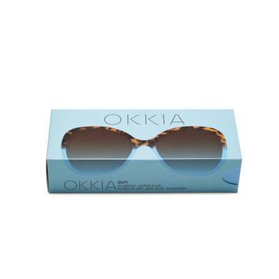 OKKIA Sun Anna   havana and blue