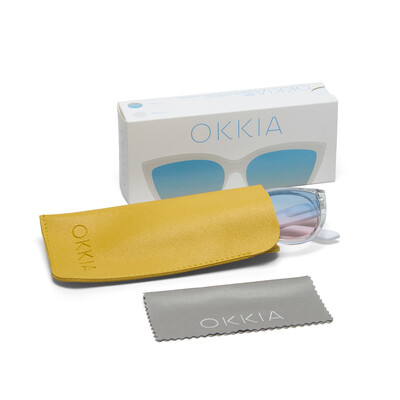 OKKIA Sun Silvia   clear (blue/pink lenses)