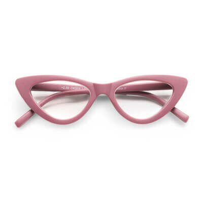 OKKIA Reading Adriana reading Small Cat Eye red pear