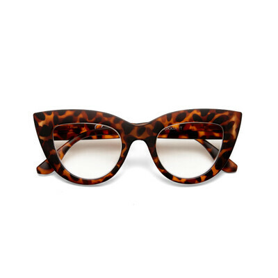 OKKIA Reading Claudia Big Cat Eye tortoise