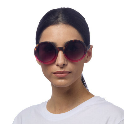 OKKIA Sun Monica Round havana pink