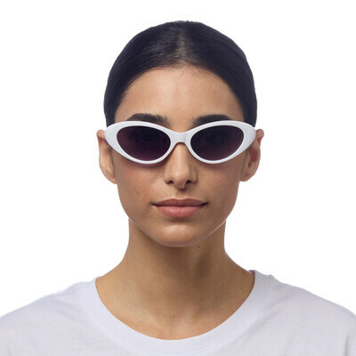 OKKIA Sun Lina Small Cat Eye optical white