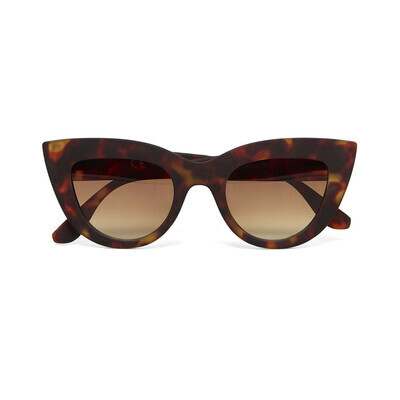 OKKIA Sun Claudia Big Cat Eye classic havana