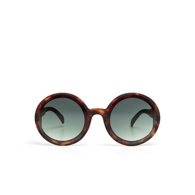 OKKIA Sun Monica Round classic havana (green lenses)