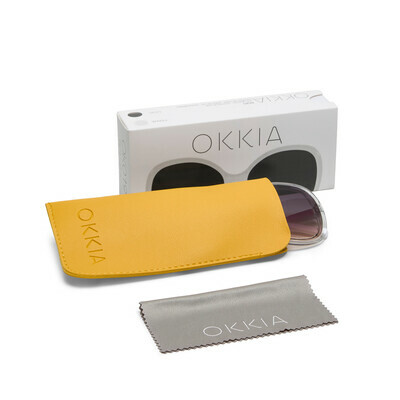 OKKIA Sun Anna   clear (black lenses)