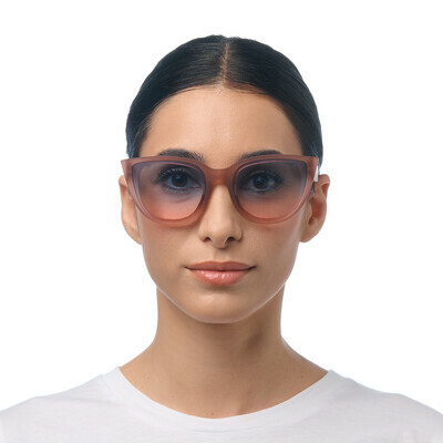 OKKIA Sun Silvia   pink havana (blue/pink lenses)