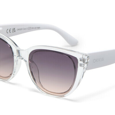 OKKIA Sun Silvia   clear (black lenses)